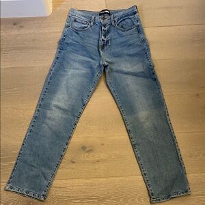 Fashion Nova Blue Straight Jeans Classic Style
